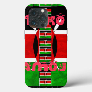 Kenyan Flagga Unity: Tuko Pamoja Design
