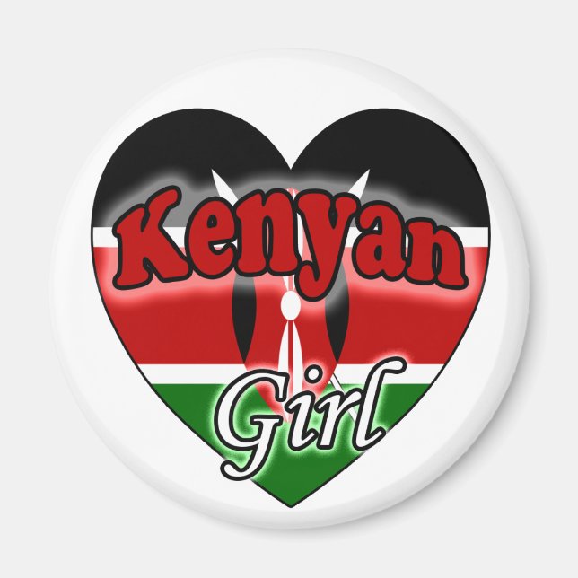 Kenyan Girl Magnet (Framsidan)