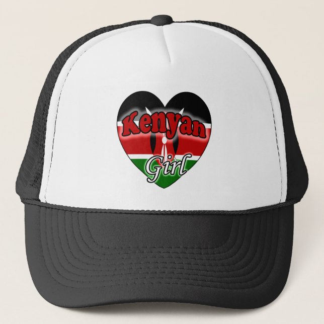 Kenyan Girl Truckerkeps (Framsida)