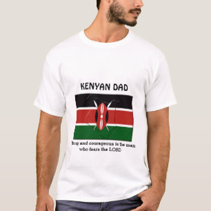 KENYAN PAPPA Stark djärv Personlig T Shirt