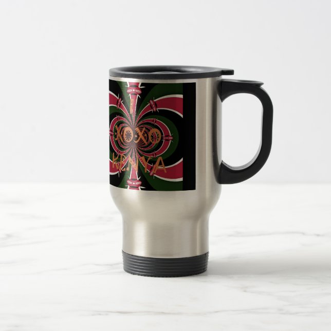 Kenyan Travel Gift - Hugs & Kisses Design Resemugg (Höger)
