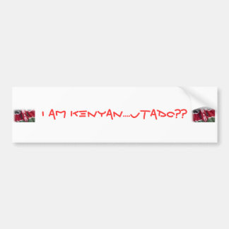 kenyanflagga, kenyanflagga, bildekal