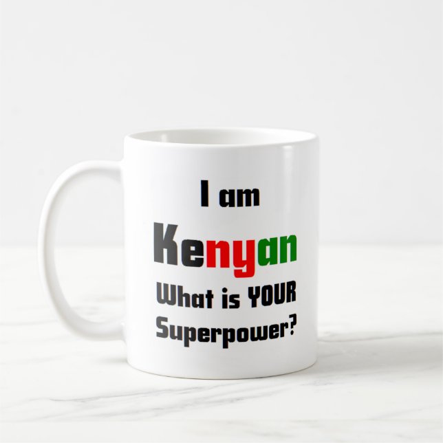 kenyankaffe mugg (Vänster)