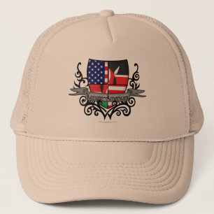 Kenyansk-Amerikanen skyddar flagga Keps