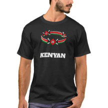 Kenyansk armbands-T-shirt | Afrikansk pärljuveler
