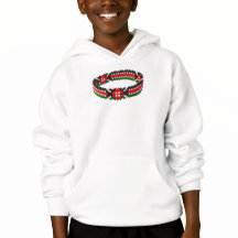 Kenyansk armbandsbarnströja Hoddie