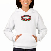 Kenyansk armbandsbarnströja Hoddie