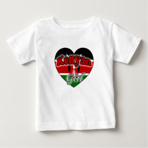 Kenyansk flicka t shirt