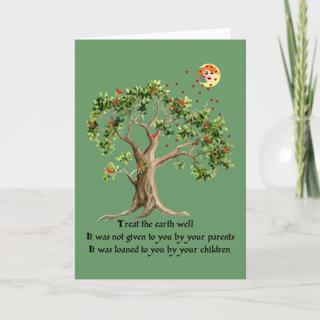 Kenyansk naturProverb Kort (Framsida)