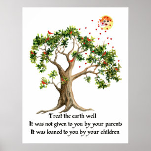 Kenyansk naturProverb Poster