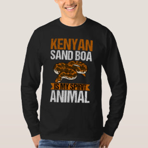 Kenyansk Sandboa Är Min Andliga Ormägare 1 T Shirt