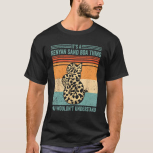 Kenyansk sandboa Saker du inte skulle förstå Orm T Shirt