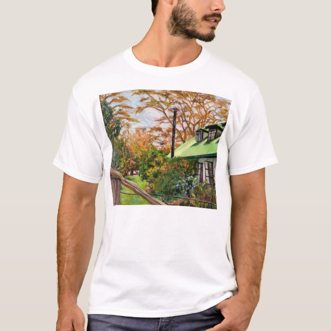 Kenyansk trädgård 2012 tee shirt (Framsida)