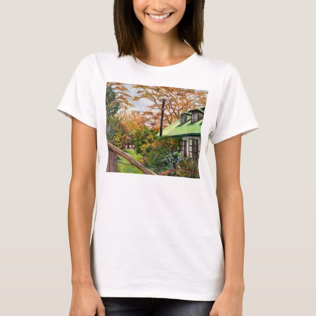 Kenyansk trädgård 2012 tee shirt (Framsida)