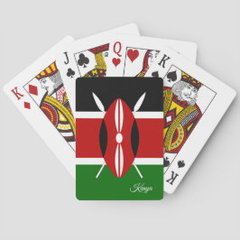 Kenyanska Flagga, kenyanska spelkort