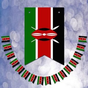 Kenyanska Flagga & Party Kenyanska baners / Bröllo