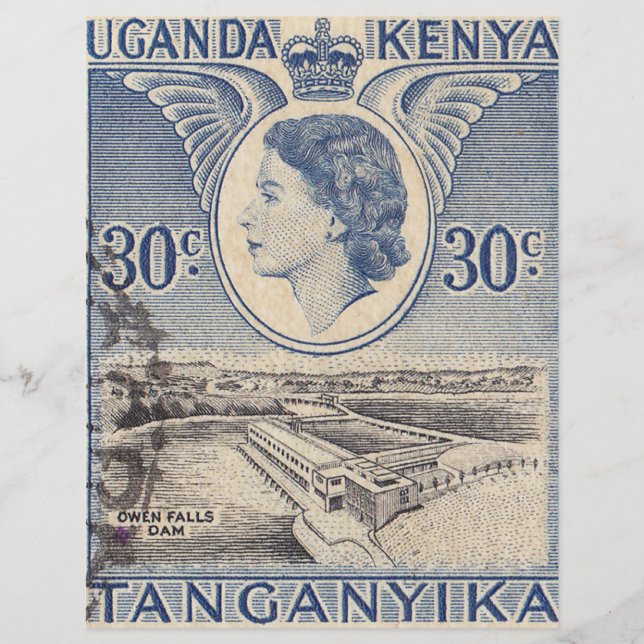 Kenyanskt postage frimärke (Framsida)