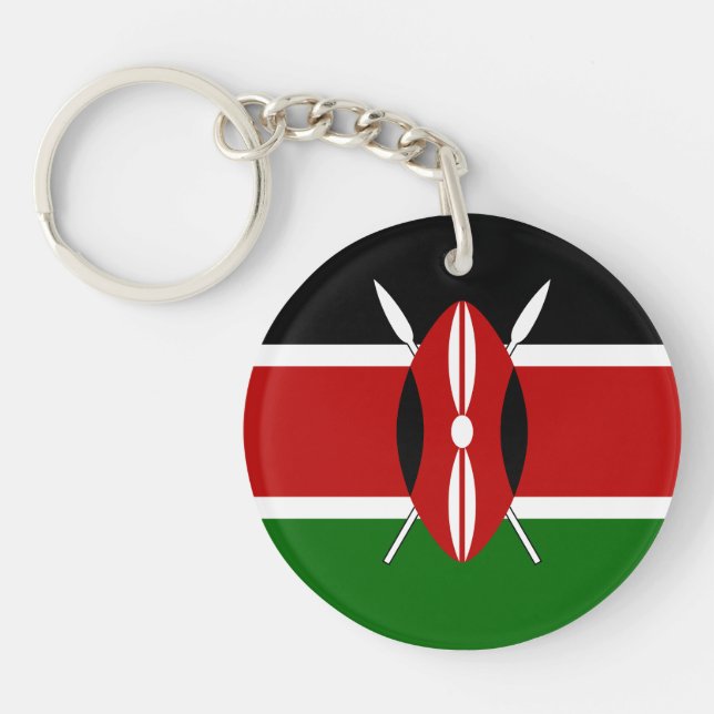 Kenyas flagga (Framsidan)