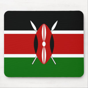 Kenyas flagga musmatta
