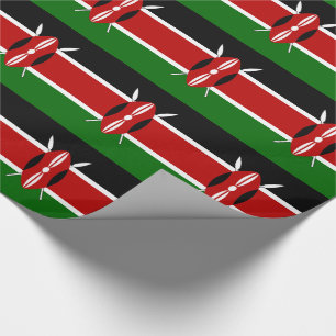 Kenyas flagga presentpapper