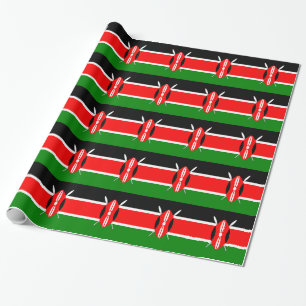Kenyas Flagga Presentpapper