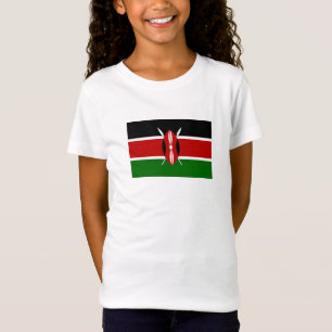 Kenyas flagga t shirt