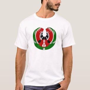 Kenyas flagga tee