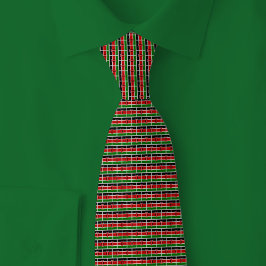 Kenyas flagga tegelmönster slips