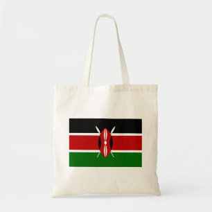 Kenyas flagga tygkasse
