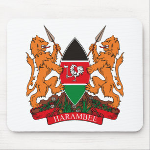 Kenyas Jacka av Arm Mousepad Musmatta