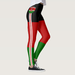 Kenyas mode & Kenyas Flagga resa /sportfantast Leg Leggings