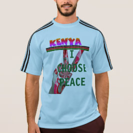 Kenyas presidentval I väljer fred T-shirt