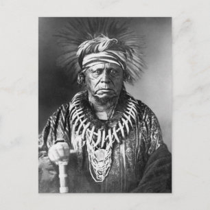 Keokuk ~ Sauk Chief 1847 Vykort