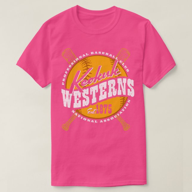 Keokuk Westerns T Shirt (Design framsida)