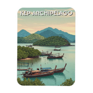 Kep-arkipelagen Kambodja Magnet