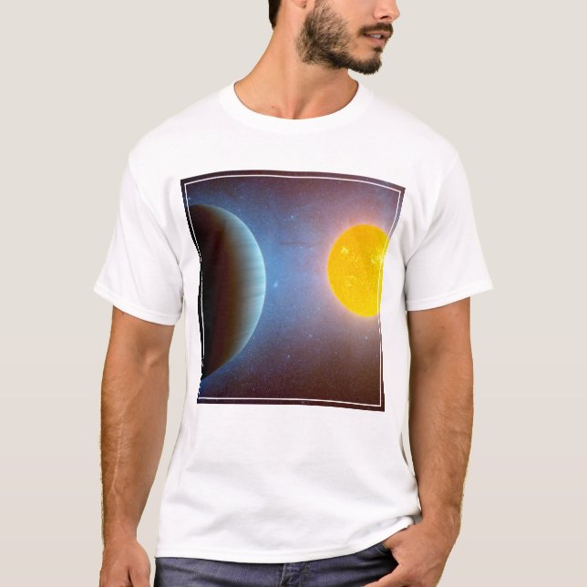 Kepler-10 Star System. T Shirt (Framsida)