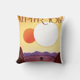 Kepler-16b: Binary Solar Sunset Fine Art Space Kudde