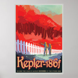 Kepler-186f - där gräset alltid är rödare poster