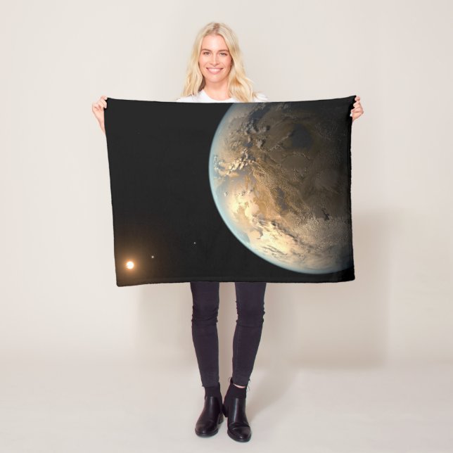 Kepler-186f Orbitande en avlägsen stjärna. Fleecefilt (På plats)