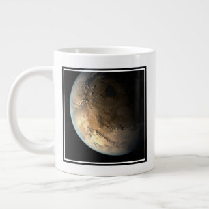 Kepler-186f Orbitande en avlägsen stjärna. Jumbo Mugg