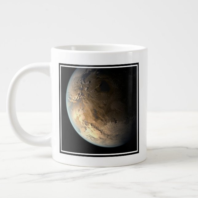 Kepler-186f Orbitande en avlägsen stjärna. Jumbo Mugg (Vänster)