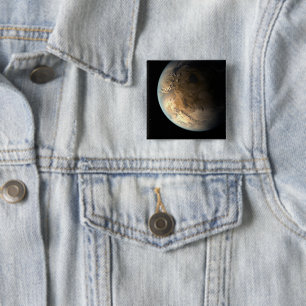 Kepler-186f Orbitande en avlägsen stjärna. Knapp