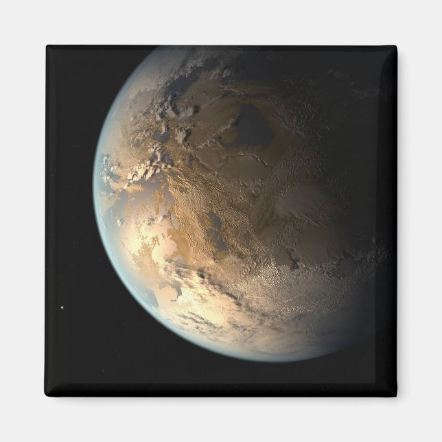 Kepler-186f Orbitande en avlägsen stjärna. Magnet (Framsidan)