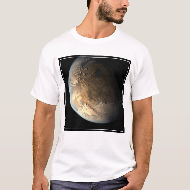 Kepler-186f Orbitande en avlägsen stjärna. T Shirt (Framsida)