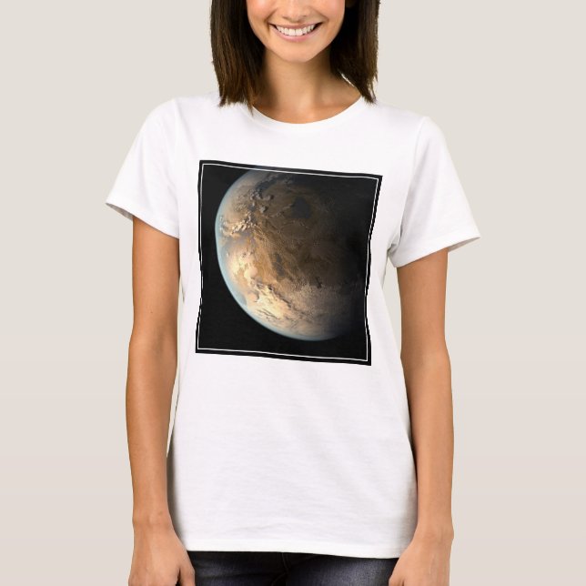 Kepler-186f Orbitande en avlägsen stjärna. T Shirt (Framsida)
