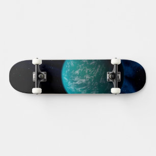 Kepler 22b, en Extrasolar Planet. Mini Skateboard Bräda 18,5 Cm