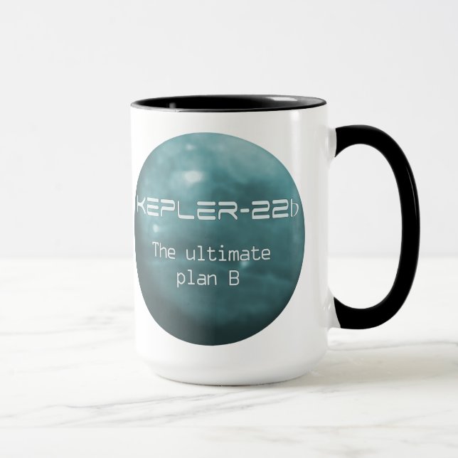 Kepler-22b - mugg (Höger)
