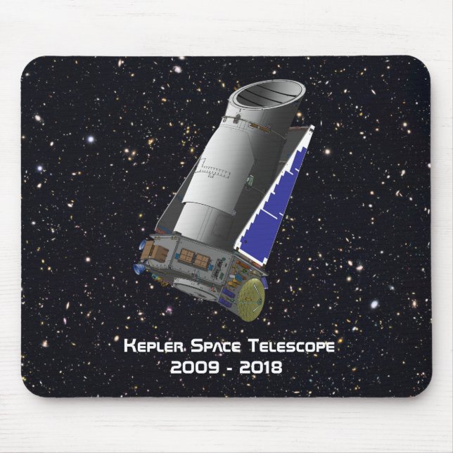 Kepler Space Telescope Musmatta (Framsidan)