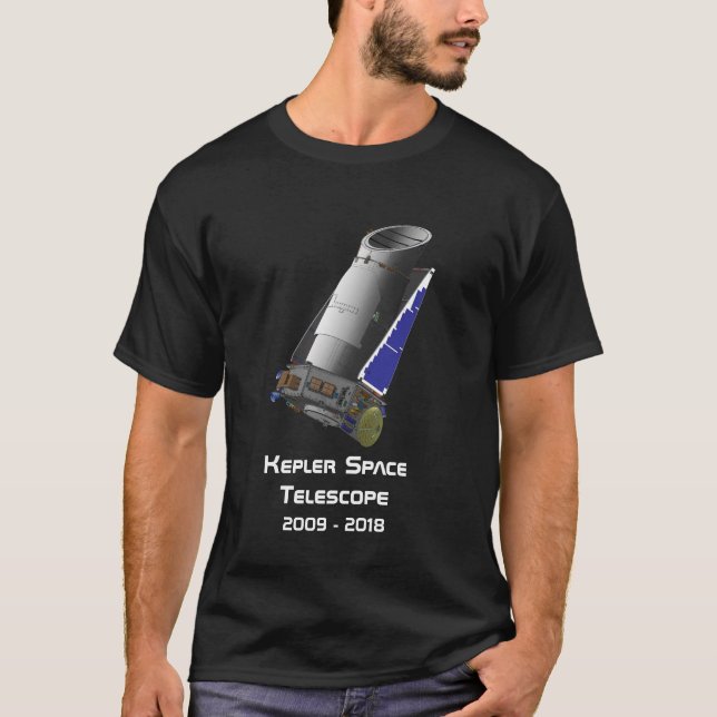 Kepler Space Telescope T Shirt (Framsida)