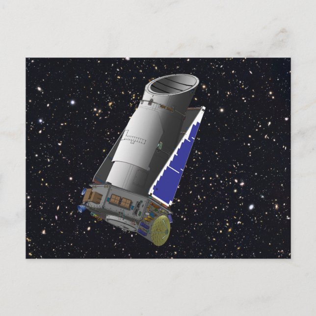 Kepler Space Telescope Vykort (Framsida)